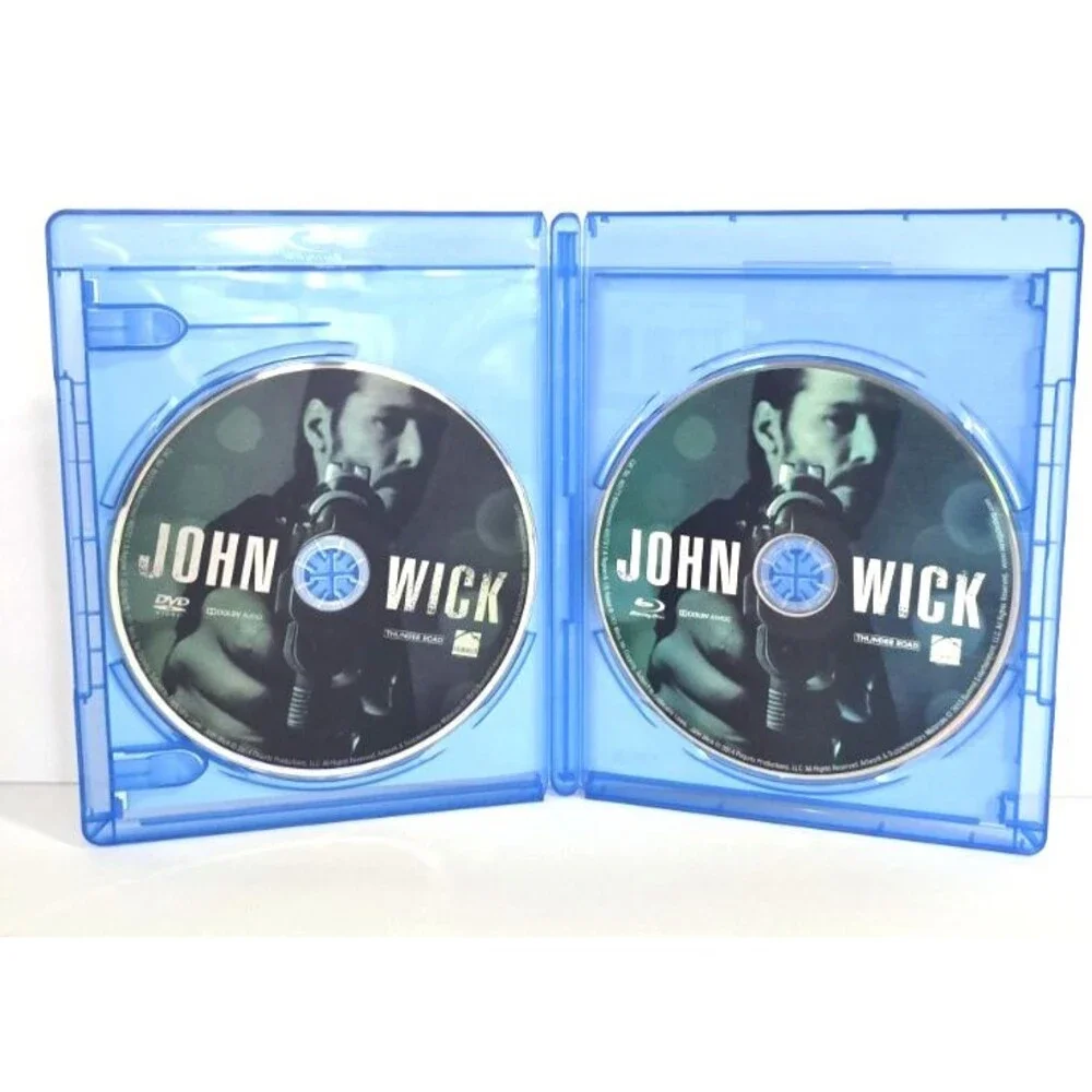 John Wick 1, 2 & 3 Movies Blue-ray & DVD Keanu Reeves - Picture 3 of 8